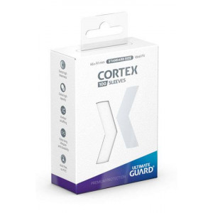 Ultimate Guard Cortex Sleeves Standard Size White 100 Sleeves