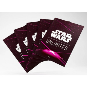 Star Wars Unlimited Art Sleeves – Card Back Magenta