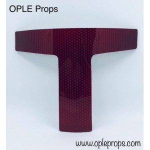 OPLE Props Mandalorian T-Visor Boba Fett Lense Visor BobaFett Jango Fett T-Visor Helmetlense Costume Costumelense Visor T-Lense 