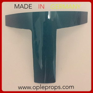 OPLE Props Mandalorian T-Visor Boba Fett Lense Visor BobaFett Jango Fett T-Visor Helmetlense Costume Costumelense Visor T-Lense 