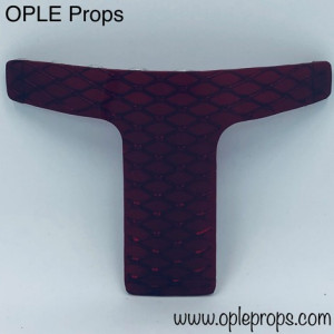 OPLE Props Mandalorian T-Visor Boba Fett Lense Visor BobaFett Jango Fett T-Visor Helmetlense Costume Costumelense Visor T-Lense 