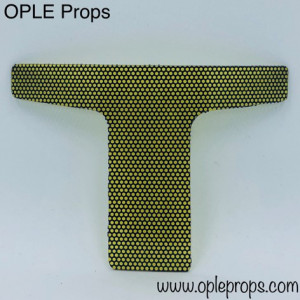 OPLE Props Mandalorian T-Visor Boba Fett Lense Visor BobaFett Jango Fett T-Visor Helmetlense Costume Costumelense Visor T-Lense 