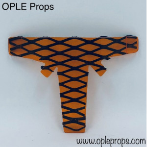 OPLE Props Mandalorian T-Visor Boba Fett Lense Visor BobaFett Jango Fett T-Visor Helmetlense Costume Costumelense Visor T-Lense 