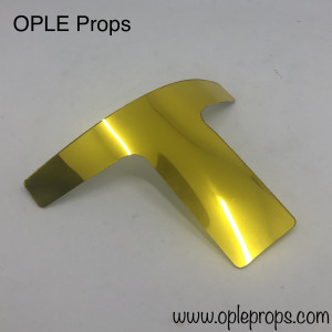 OPLE Props Mandalorian T-Visor Boba Fett Lense Visor BobaFett Jango Fett T-Visor Helmetlense Costume Costumelense Visor T-Lense 