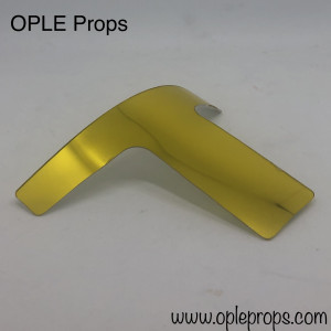 OPLE Props Mandalorian T-Visor Boba Fett Lense Visor BobaFett Jango Fett T-Visor Helmetlense Costume Costumelense Visor T-Lense 