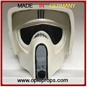 OPLE Props Biker Scout Helm Linse Helmlinse Scout Trooper Kostüm Glas Cosplay Costume Helmet Visor Scouttrooper Visier