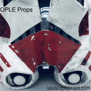 OPLE Props Greeble Klontrooper Klontruppe Nasenbereich Klon Greebly Nose tip greebly kinn chin Clone clonetrooper Master replica