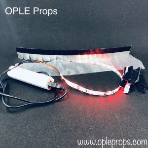 OPLE Props Einbauservice für OPLE Lumos Beleuchtungssystem Cosplay Helm oder Maske
