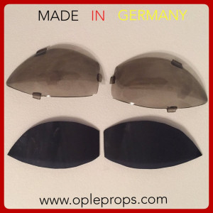 OPLE Props Darth Vader Helmet Rubies 34191 Mask Lenses Replacement lense Helmetlense Costume Cosplay Spare part