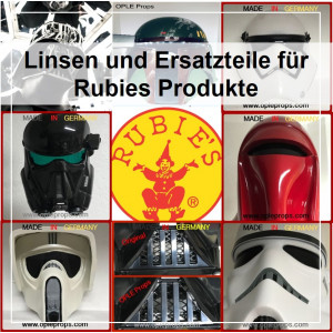 OPLE Props Einbauservice für Rubies und Hasbro Linsen oder Anbauteile