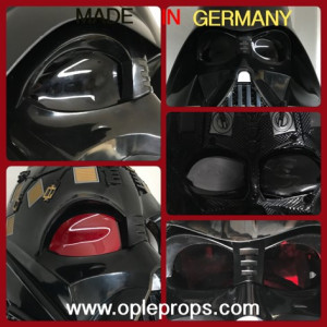 OPLE Props Hasbro Black Series Helm Darth Vader Tauschlinsen Linsen Helm Helmlinsen Linse blackseries cosplay gewölbte Form dart