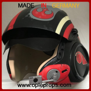 OPLE Props Hasbro Black Series Replacement lense Poe Dameron Helmet Helmetlense blackseries Visor xwing TFA x-wing Resistance Pi