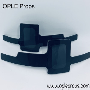 OPLE Props Sidon Ithano Linsen Karmesinroter Korsar Blutiger Bukanier Roter Räuber Linse Cosplay Sidonithano Visier Visor 501st 