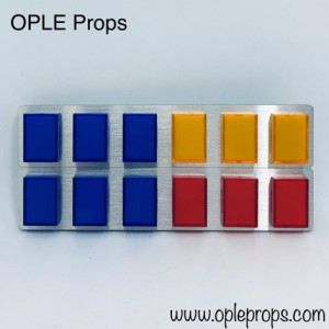 OPLE Props quality rank bar Grand Admiral Thrawn push buttons cosplay starwars movie prop pushbuttons accurate