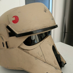 Shoretrooper arc scarif trooper rogue one tank trooper Helm Linse Helmlinse Kostüm Soldat Costume Helmet Visor scariftrooper tan