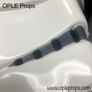 OPLE Props Glueable Mesh suits with nose areas of Stormtrooper Clonetrooper Shadowtrooper Inferno squad nosearea Mesh for Helmet