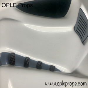 OPLE Props Glueable Mesh suits with nose areas of Stormtrooper Clonetrooper Shadowtrooper Inferno squad nosearea Mesh for Helmet