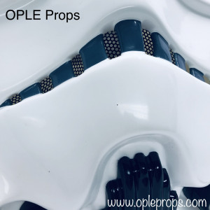 OPLE Props Glueable Mesh suits with nose areas of Stormtrooper or Clonetrooper nosearea Mesh for Helmets Trooper Clones screen