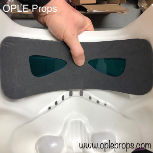 OPLE Props Fluffy Mounting System suits with helmet lenses or visors help to mount your lense Building support
