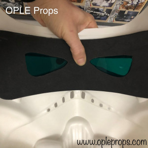 OPLE Props Fluffy Mounting System suits with helmet lenses or visors help to mount your lense Building support