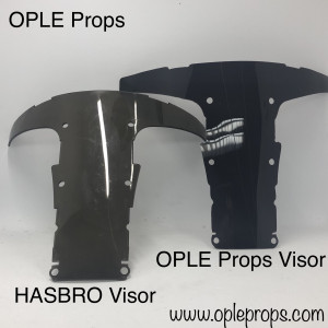 OPLE Props Hasbro Black Series Helm Mandalorian Deatchwatch Tauschlinse Linse Helm Helmlinse blackseries cosplay gewölbte Form d