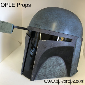 OPLE Props Hasbro Black Series Helm Mandalorian Deatchwatch Tauschlinse Linse Helm Helmlinse blackseries cosplay gewölbte Form d