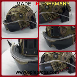 OPLE Props Belüftungsanlage OPLE Odin + Flexible Lüfter Fan Kostüm Cosplay Airsoft Paintball Latexmasken Masken Helm Helmlüfter 