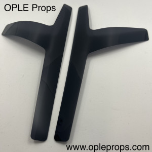 OPLE Props Doppel T-Visor für The Death Stalker Helm von NME Props Lense Helmlinse Kostüm Mandalorianer Kostümlinse Visor Visier