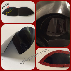 OPLE Props Darth Vader Helmet Rubies 34199 Supreme Deluxe Mask Lenses Replacement Lense Helmetlense Costume Cosplay