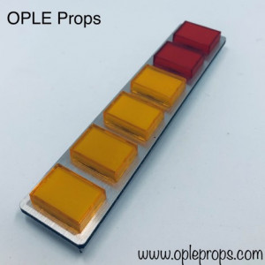 OPLE Props quality rank bar Juno Eclipse Force unleashed push buttons cosplay starwars movie prop pushbuttons accurate