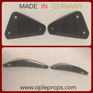 OPLE Props Sturmtruppe EFX Helm Linsen Helmlinsen Stormtrooper Glasses Sturmtruppen Linse Visor Cosplay Movie FX