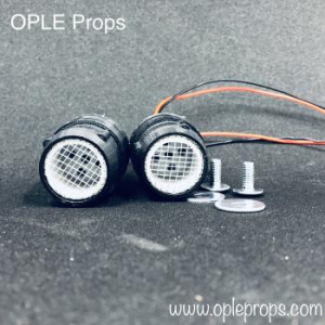 OPLE Props Stormtrooper Hovi Mic Tips mit Lautsprecher Sturmtruppe Helm Tusken Aerator Trooper Sturmtruppler Speaker Perlator La