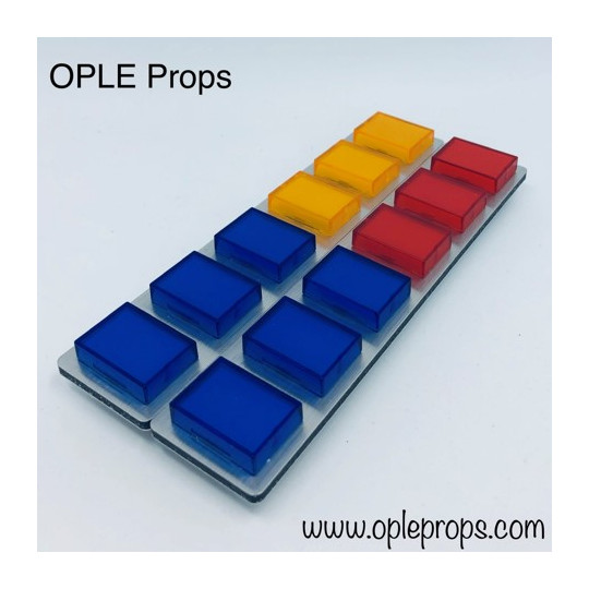 OPLE Props quality rank bar Grand Admiral Thrawn push buttons cosplay starwars movie prop pushbuttons accurate