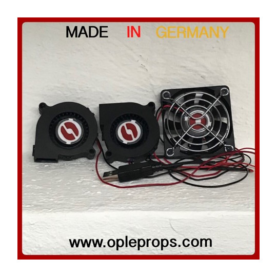 OPLE Props Fan System OPLE Odin advanced Triple fan with USB Helmet or