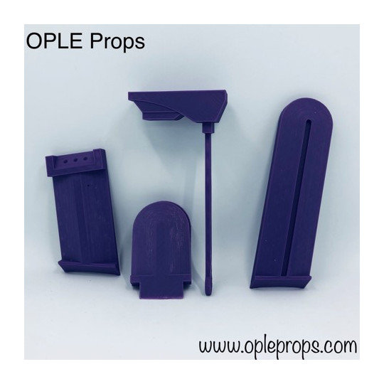 OPLE Props Range Finder Kit + Earcover Boba Fett Jango Fett Mando Mandalorian Mando helmet cosplay costume parts Prop bobafett j
