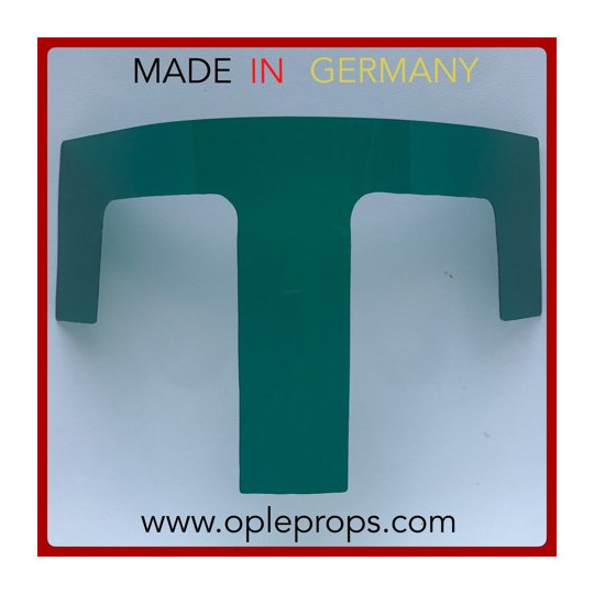 OPLE Props The Assassin Helm von NME Props Lense Helmlinse Kostüm Mandalorianer Kostümlinse Visor Visier Linse T-Linse Mandalori