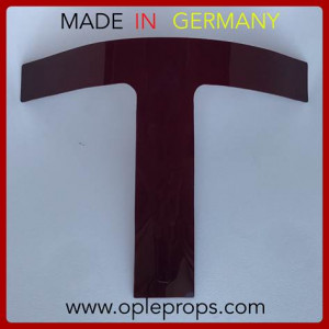 OPLE Props The Stalker Helm von NME Props Lense Helmlinse Kostüm Mandalorianer Kostümlinse Visor Visier Linse T-Linse Mandaloria