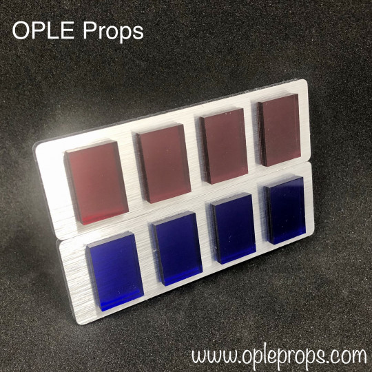 OPLE Props Qualitäts Rangabzeichen quality rank bar General Veers Oberst General Major cosplay Insignia rankbar Abzeichen Offizi