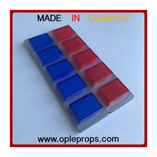 OPLE Props quality rank bar Vice Admiral push buttons cosplay starwars movie prop pushbuttons accurate