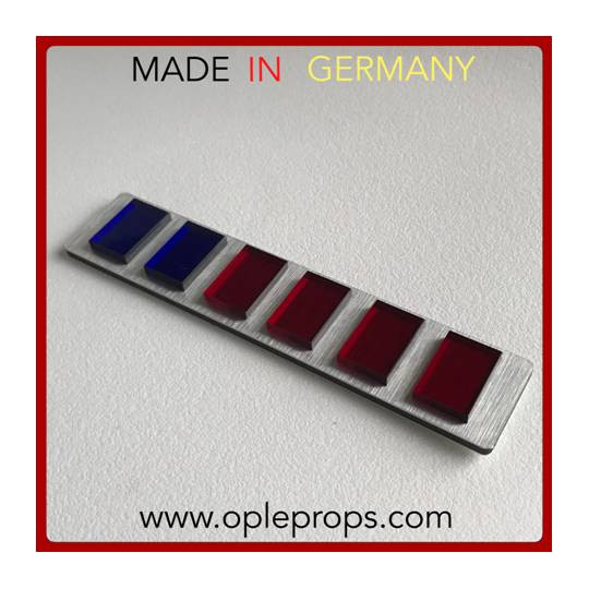 OPLE Props Qualitäts Rangabzeichen Brigade General cosplay Prop 501st offizier Abzeichen Rang quality rank bar