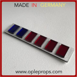 OPLE Props Qualitäts Rangabzeichen Brigade General cosplay Prop 501st offizier Abzeichen Rang quality rank bar