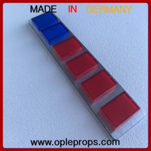 OPLE Props Qualitäts Rangabzeichen Brigade General Push Buttons cosplay Prop 501st offizier Abzeichen Rang quality rank bar