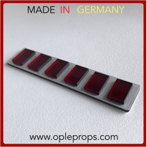 OPLE Props Qualitäts Rangabzeichen Hoher General cosplay Prop 501st offizier Abzeichen Rang quality rank bar