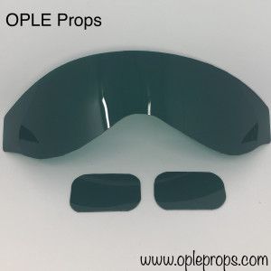 OPLE Props Deathtrooper Rogue one Trooper Helmetlense + Tusken glasses Lense Costume Helmet Cosplay death trooper rogueone green