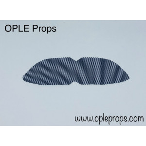 OPLE Props Klebe Gitter für Linsen aller Art Mesh Sichtschutz für Linsen T-Linse Visor Visier oder Großlinse - Kopie