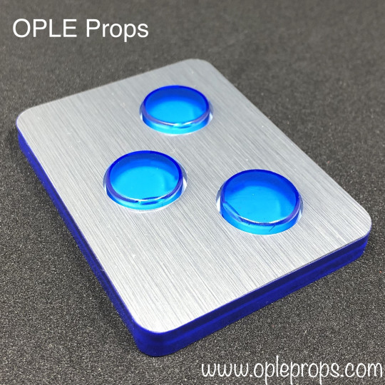 OPLE Props quality rank sign Rogue one style Push Buttons Lieutnant Colonel Wing Commander Insignia Rebels