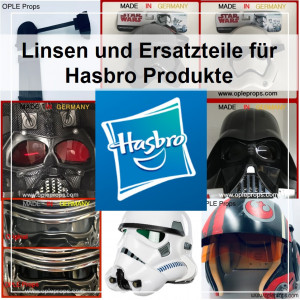 OPLE Props Einbauservice für Rubies und Hasbro Linsen oder Anbauteile