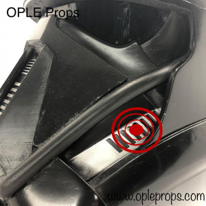 OPLE Props Deathtrooper Mic Tips mit Lautsprecher Sound System für Deathtrooper Helm Helme Trooper Speaker Lautsprecher Sound