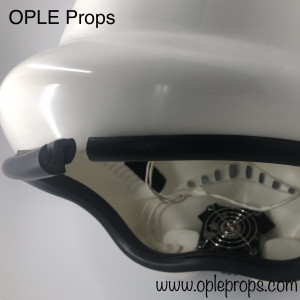 OPLE Props Abschlussgummi Stormtrooper Helm Gummi Gummirand Sturmtruppen Helm Kragen passend für alle Typen original Kontur Helm