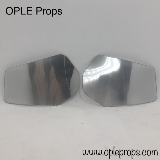 OPLE Props Linsen Anovos Shadowtrooper Shadow Trooper Chromlinsen Silber lenses visor linse lense cosplay 501st